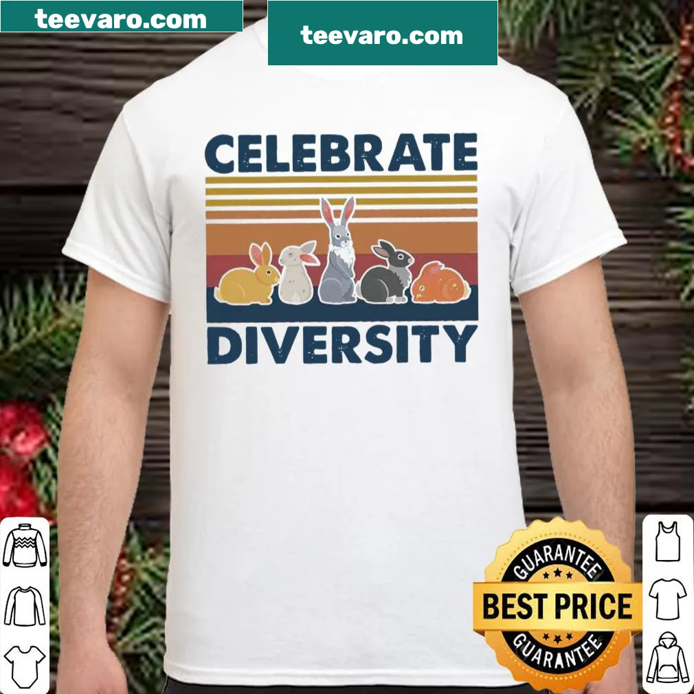 Vintage-style shirt promoting diversity with meaningful text