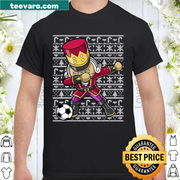 Dabbing nutcracker graphic shirt for Christmas