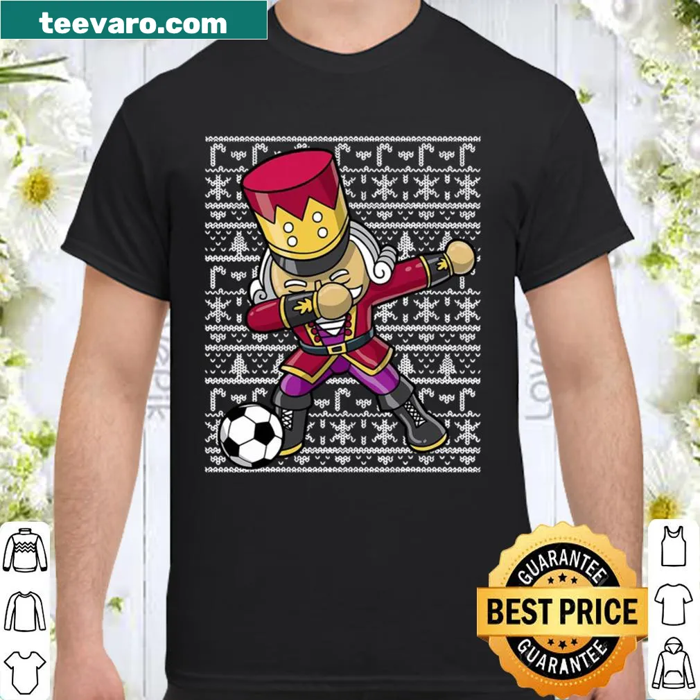 Dabbing nutcracker graphic shirt for Christmas