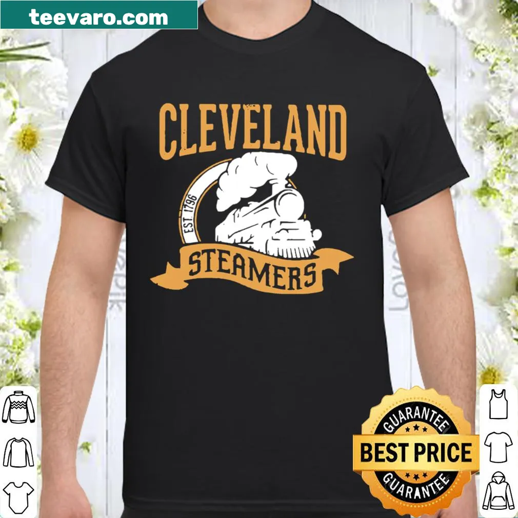 Humorous shirt featuring the phrase 'Cleveland steamer'