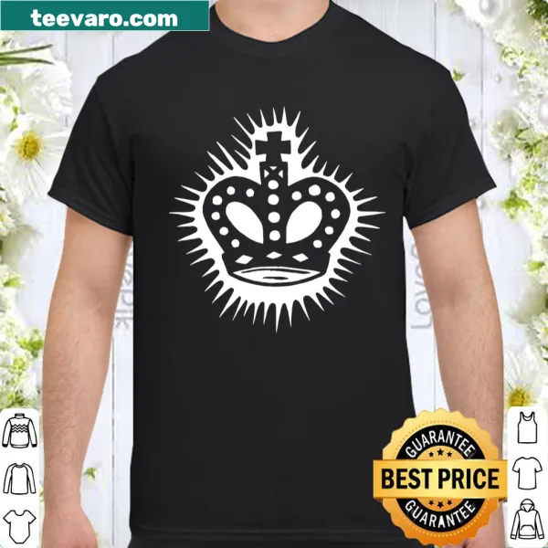 Typography chess king piece illustration on shirt