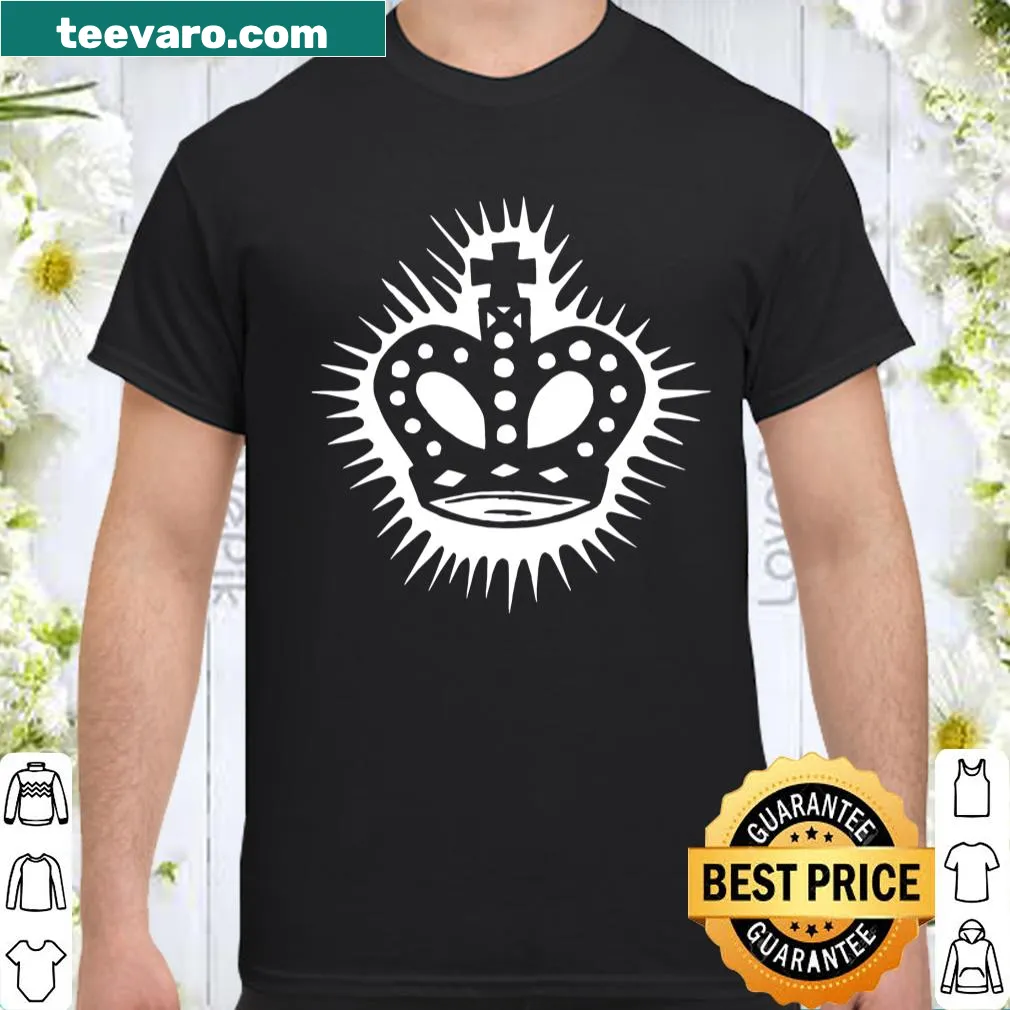 Typography chess king piece illustration on shirt