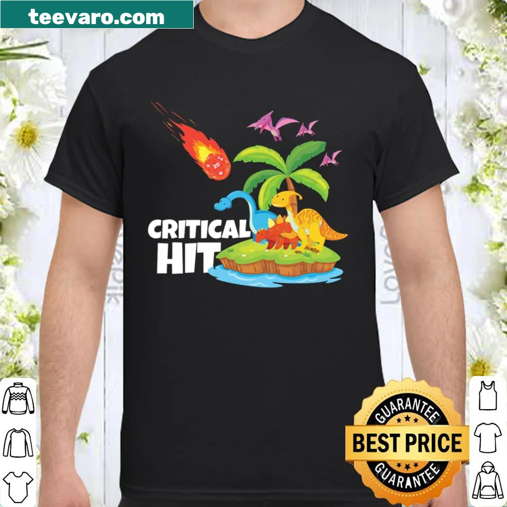 Fun shirt celebrating Dungeons and Dragons tabletop gaming