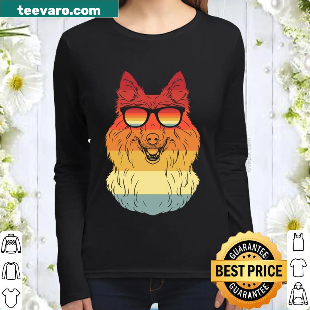 Retro-style shirt for Shetland Sheepdog owners with proud text