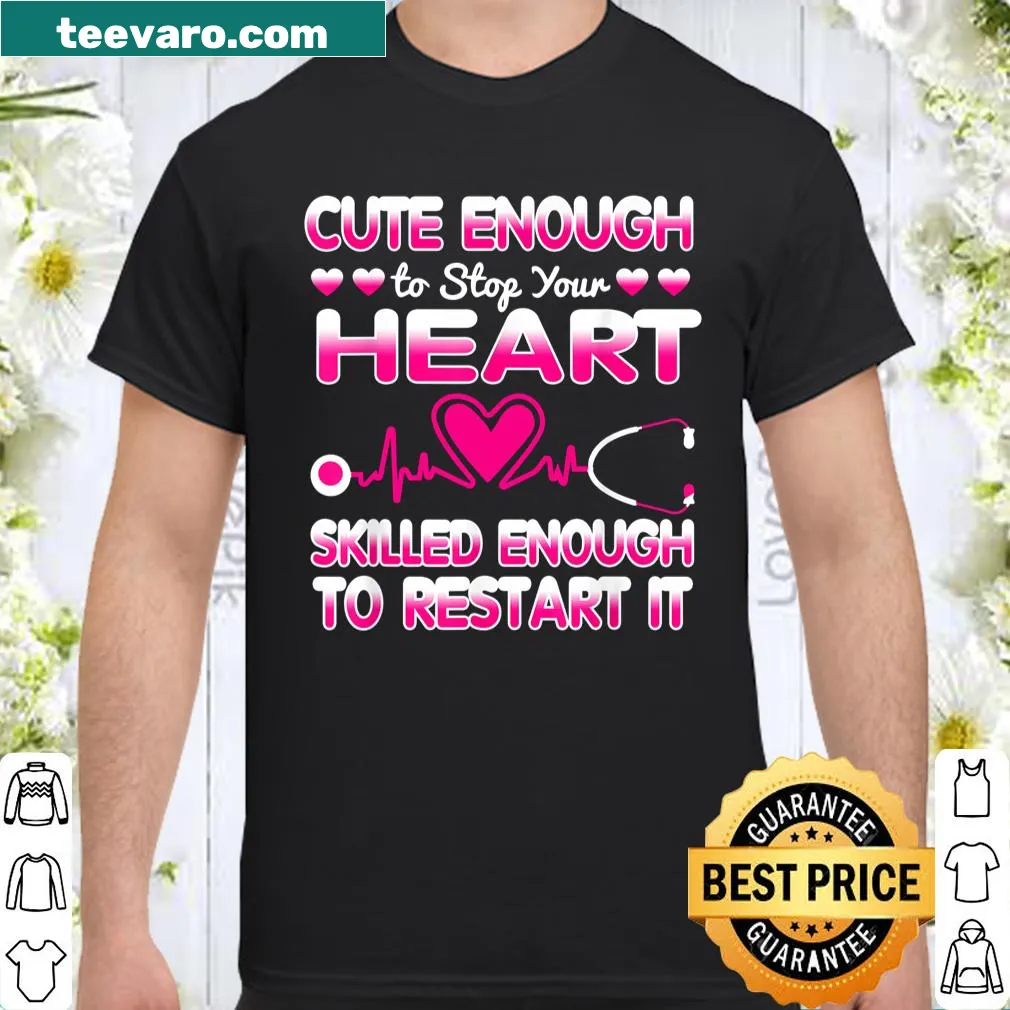 Heartwarming nurse-themed shirt with inspirational text