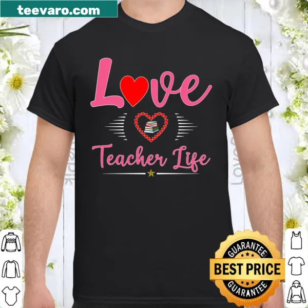 Cute teacher-themed shirt for Valentine's Day