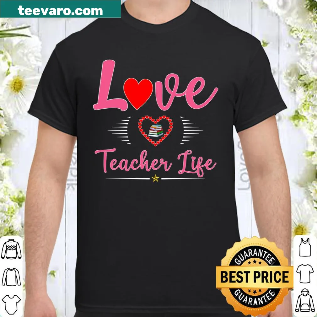 Cute teacher-themed shirt for Valentine's Day