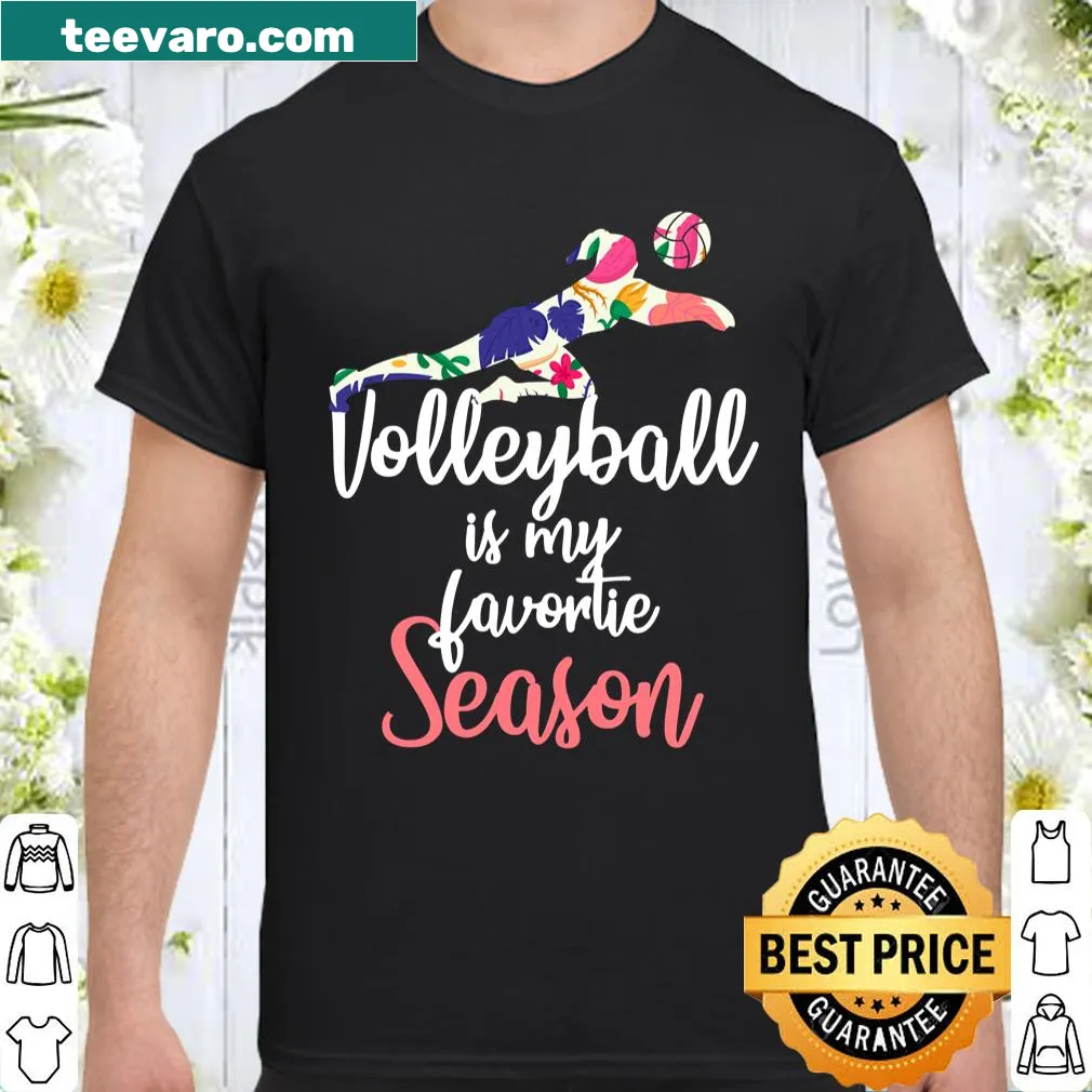 Volleyball themed long sleeve t-shirt for women with playful graphics