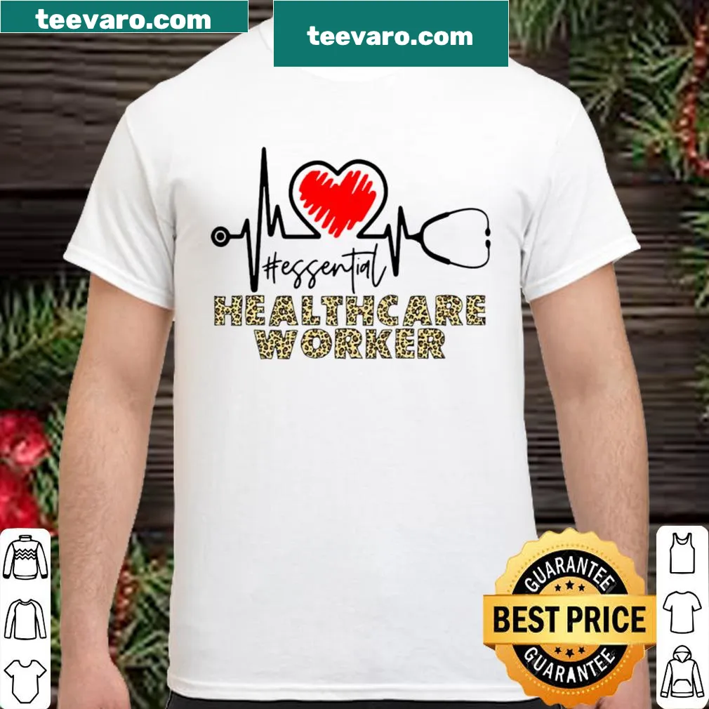 Essential Worker graphic shirt for healthcare professionals