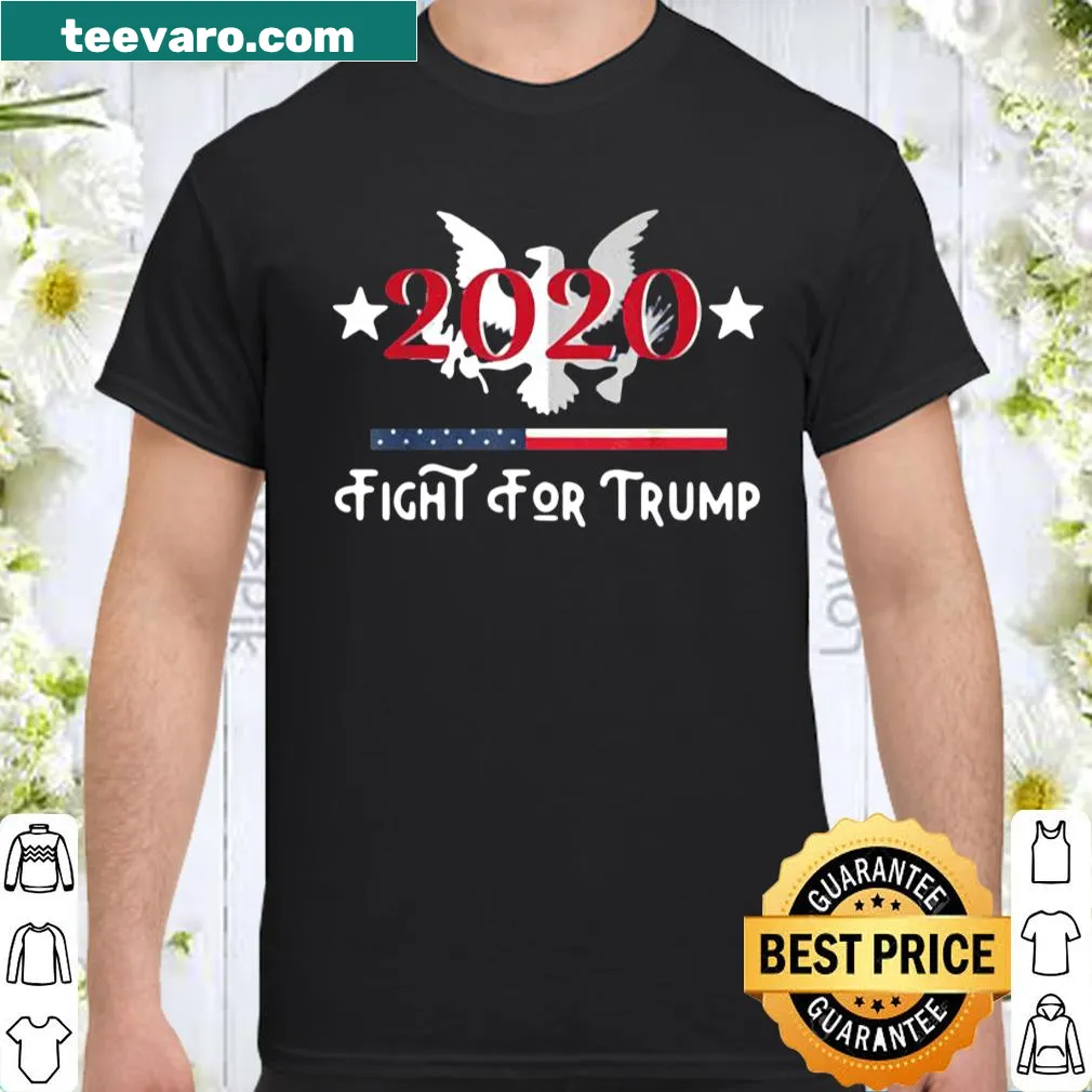 Pro-Trump T-shirt with bold graphic expressing support