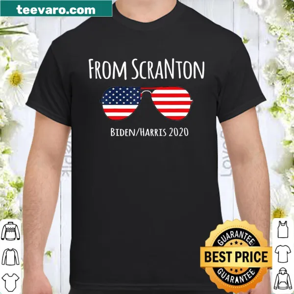 Shirt supporting Joe Biden with Scranton reference