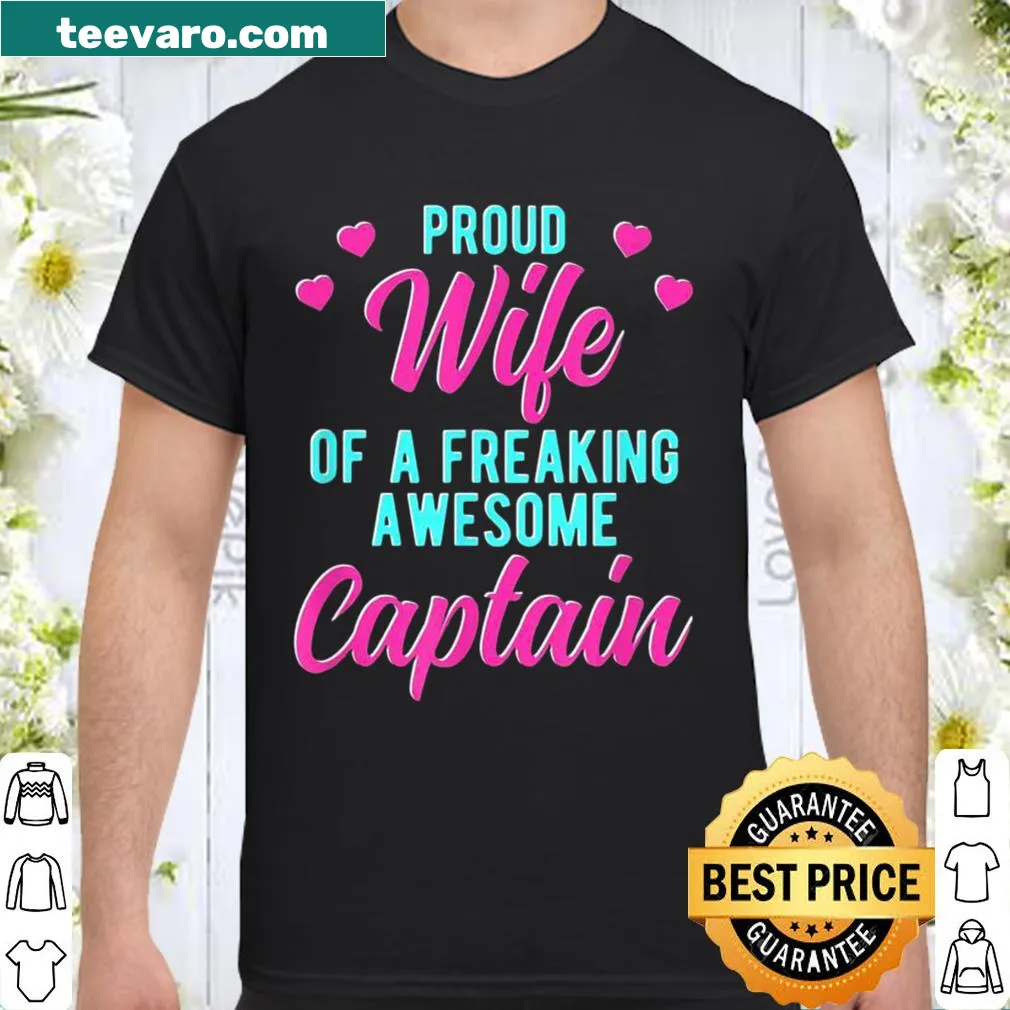 Funny shirt for husbands of sailing wives with playful text