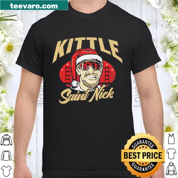 Festive George Kittle shirt with a playful holiday design