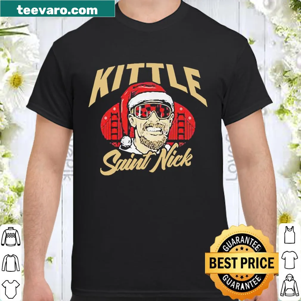 Festive George Kittle shirt with a playful holiday design