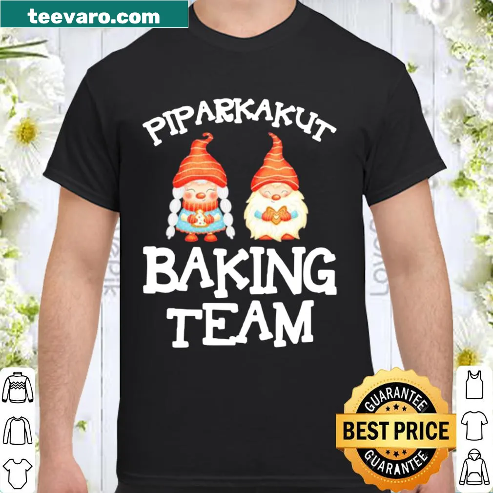 Whimsical gnome design for holiday baking