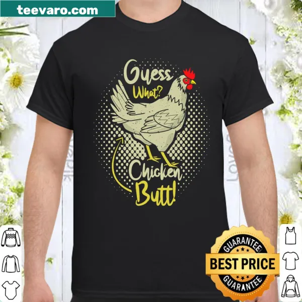 Funny sweatshirt with chicken butt graphic and humorous text