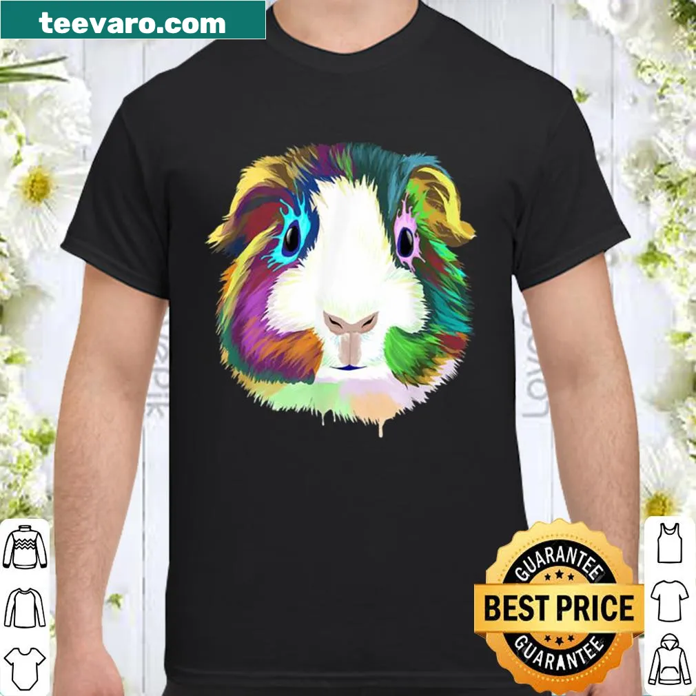 Cute guinea pig graphic t-shirt for kids