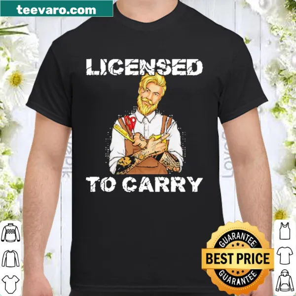 Funny hairdresser shirt with a humorous graphic about hair styling