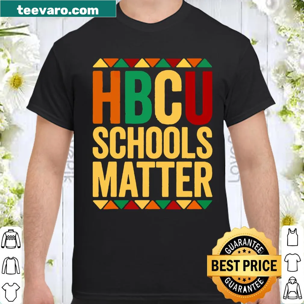 HBCU Schools Matter graphic on a proud alumni shirt