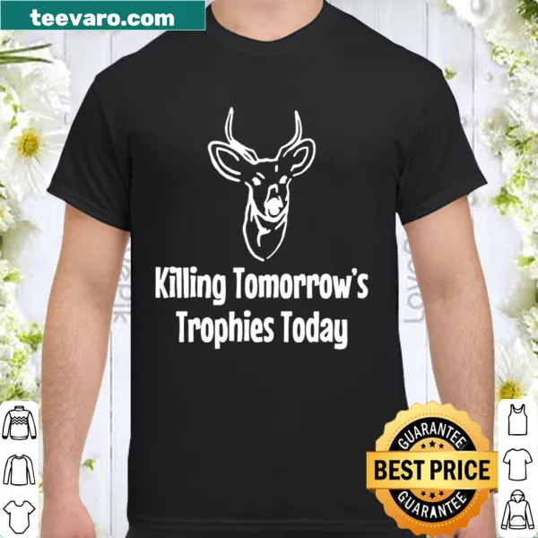 Hunting themed shirt with bold text