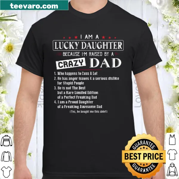 Heartwarming shirt celebrating the bond between a daughter and her dad