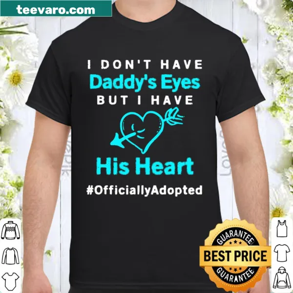Shirt with a heartfelt message about adoption and family connections