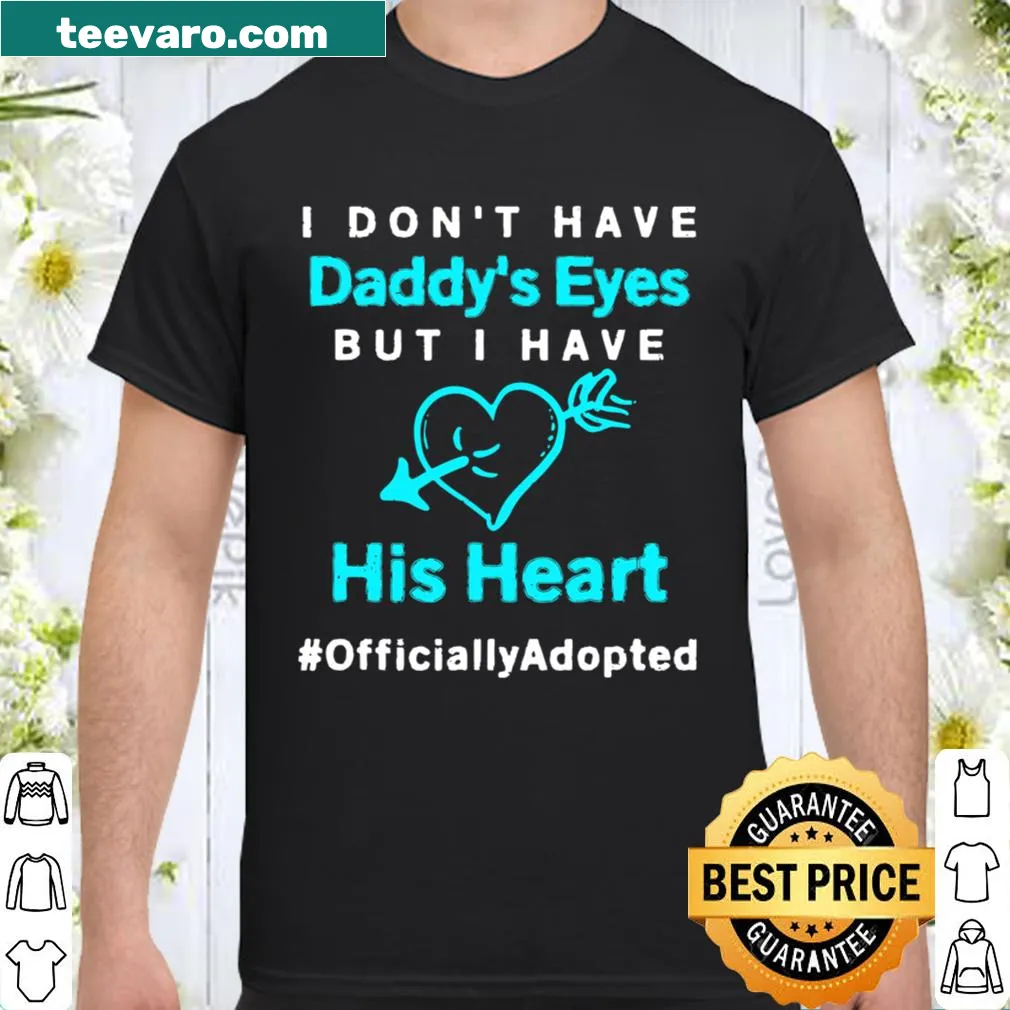 Shirt with a heartfelt message about adoption and family connections