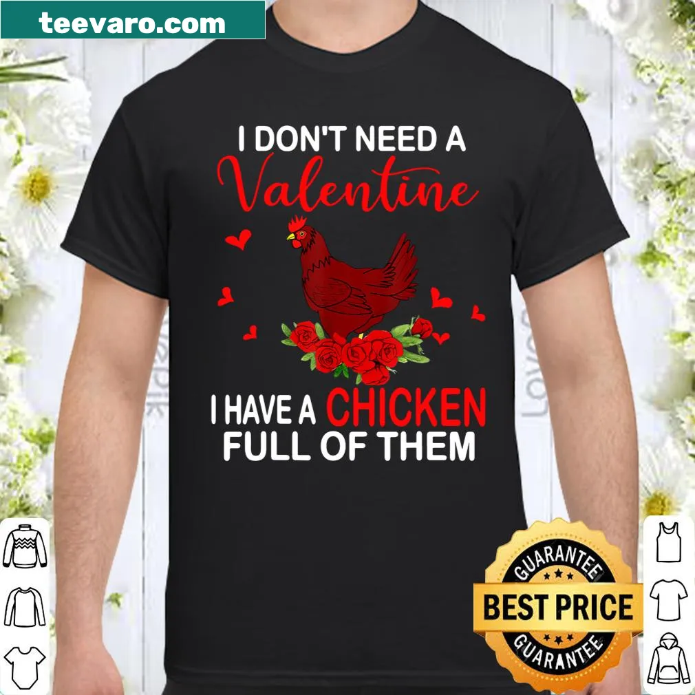 Playful shirt declaring love for chickens with fun typography design