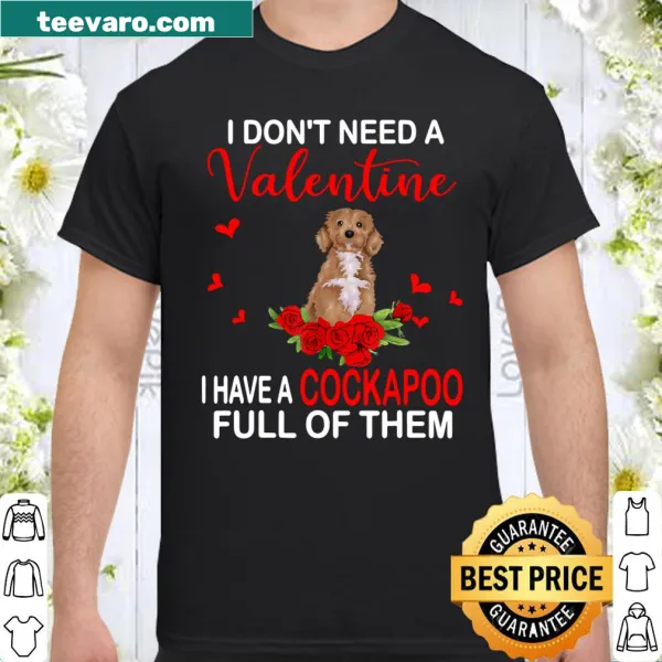 Cute Cockapoo-themed T-shirt for dog lovers