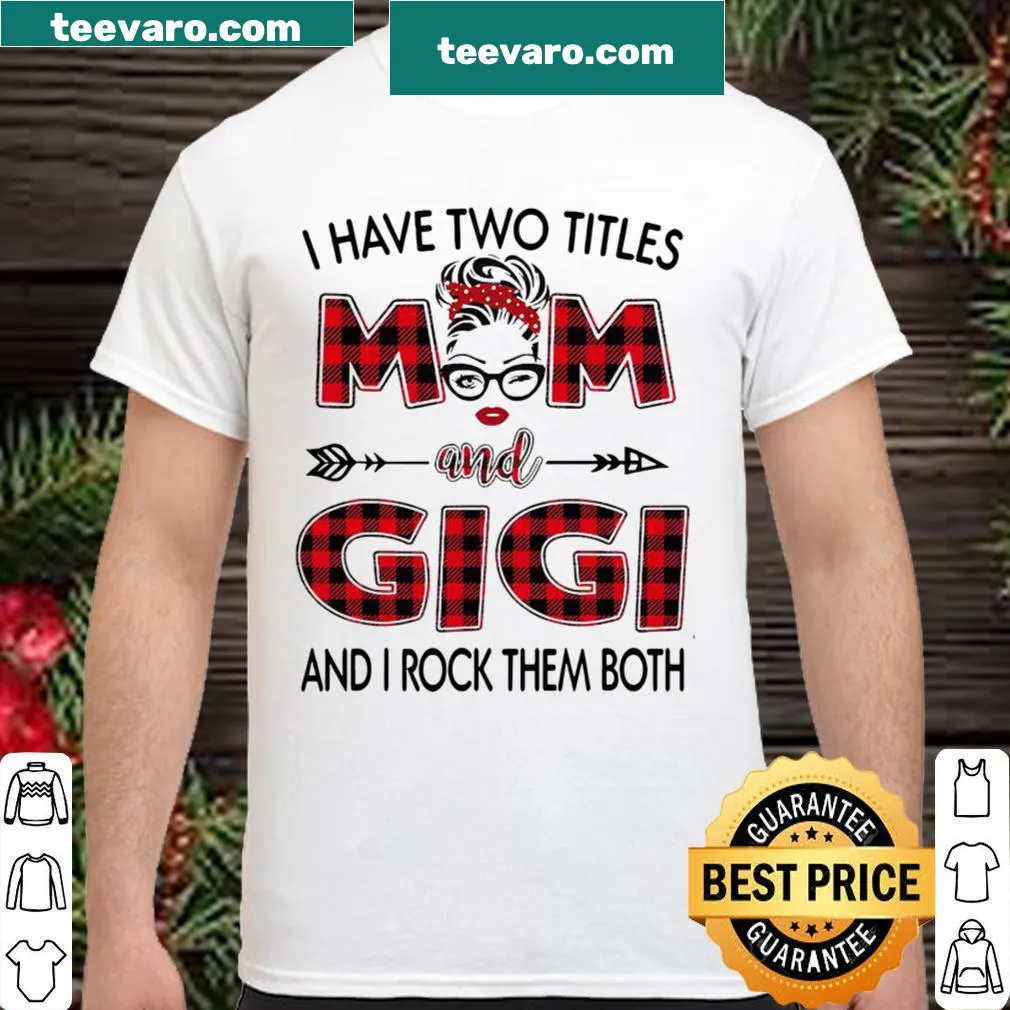 Typography shirt for Moms and Gigis celebrating family roles