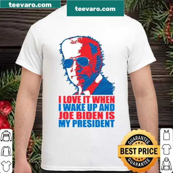 T-shirt celebrating support for Joe Biden as President
