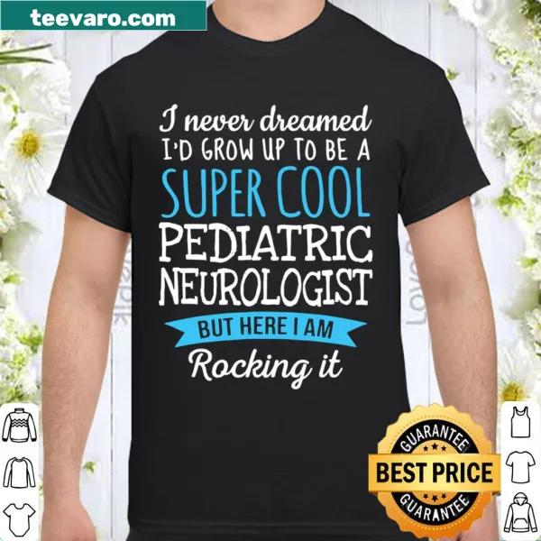 Typography shirt celebrating pediatric neurologists