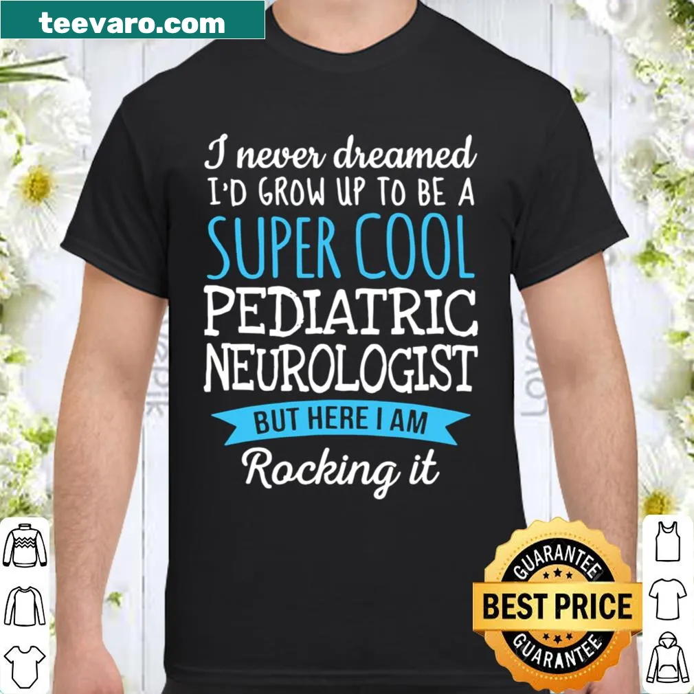 Typography shirt celebrating pediatric neurologists