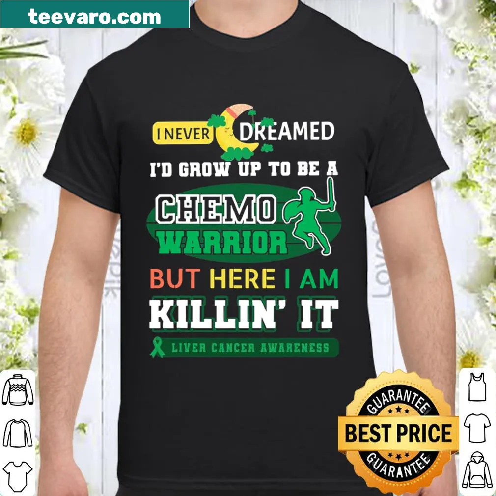 Inspiring 'Chemo Warrior' shirt for liver cancer awareness