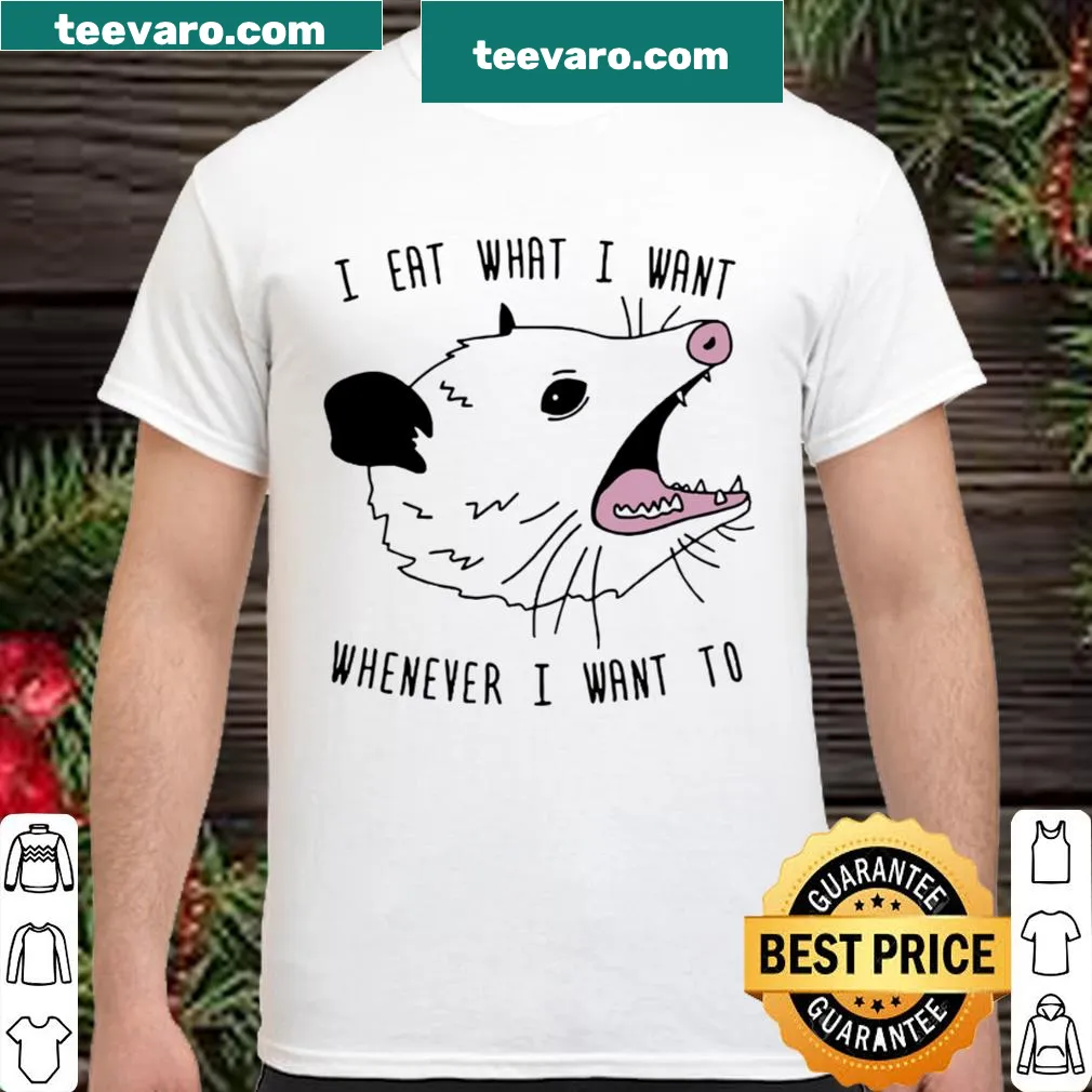 Playful shirt celebrating food indulgence with a cheeky phrase
