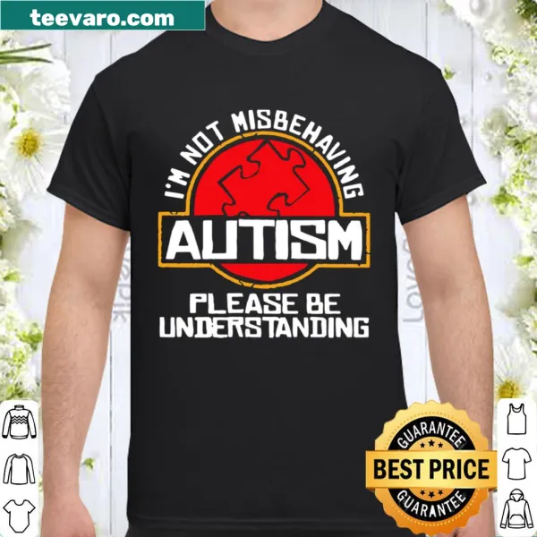 Awareness shirt with message about autism and understanding