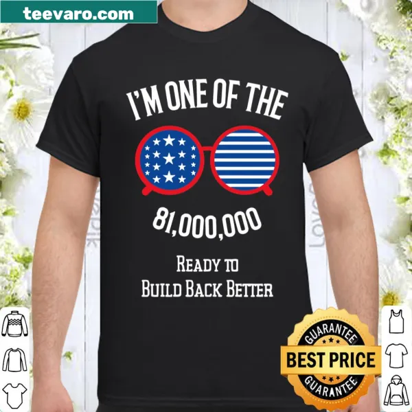Patriotic shirt with text promoting support for Biden and Harris