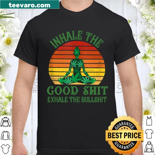 Inspirational yoga shirt with positive mantra