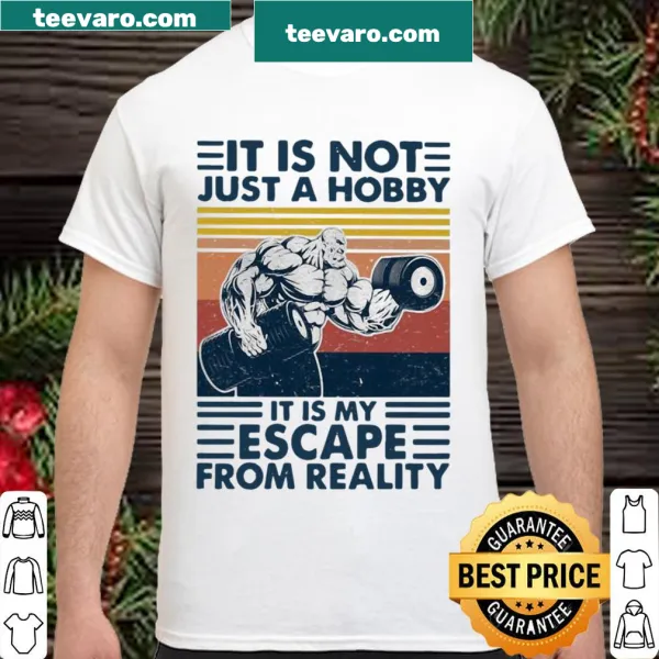 Vintage weight training shirt with heartfelt phrase