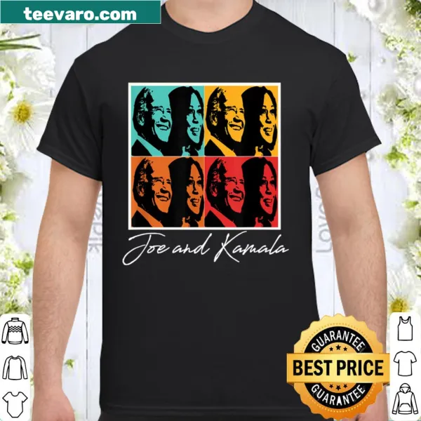 Commemorative shirt celebrating Joe Biden and Kamala Harris inauguration