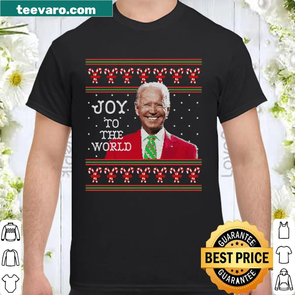 Playful ugly Christmas design featuring Joe Biden