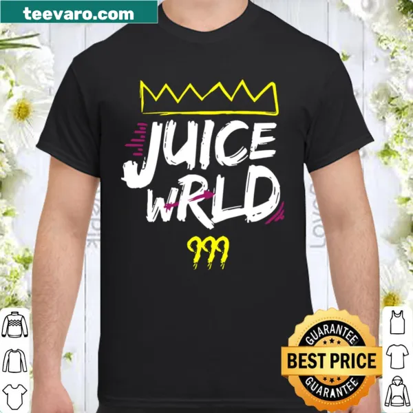 Juice Wrld themed shirt with bold artistic design