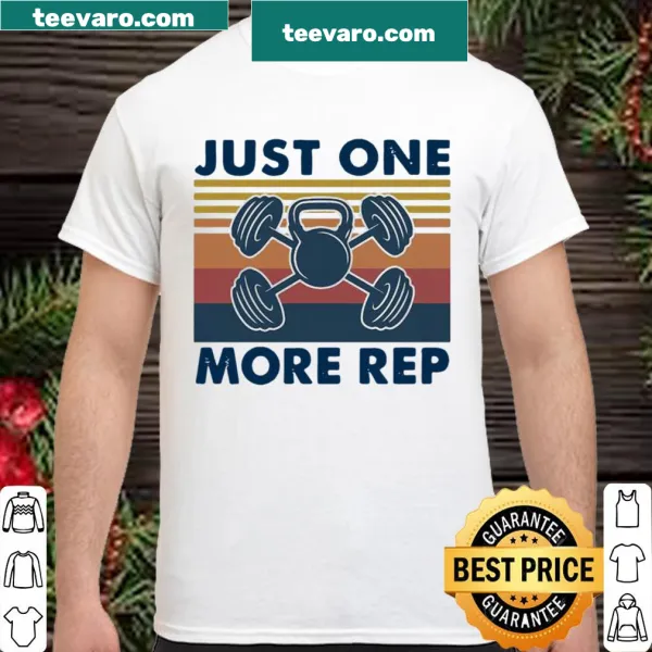 Vintage weight lifting shirt with motivational phrase