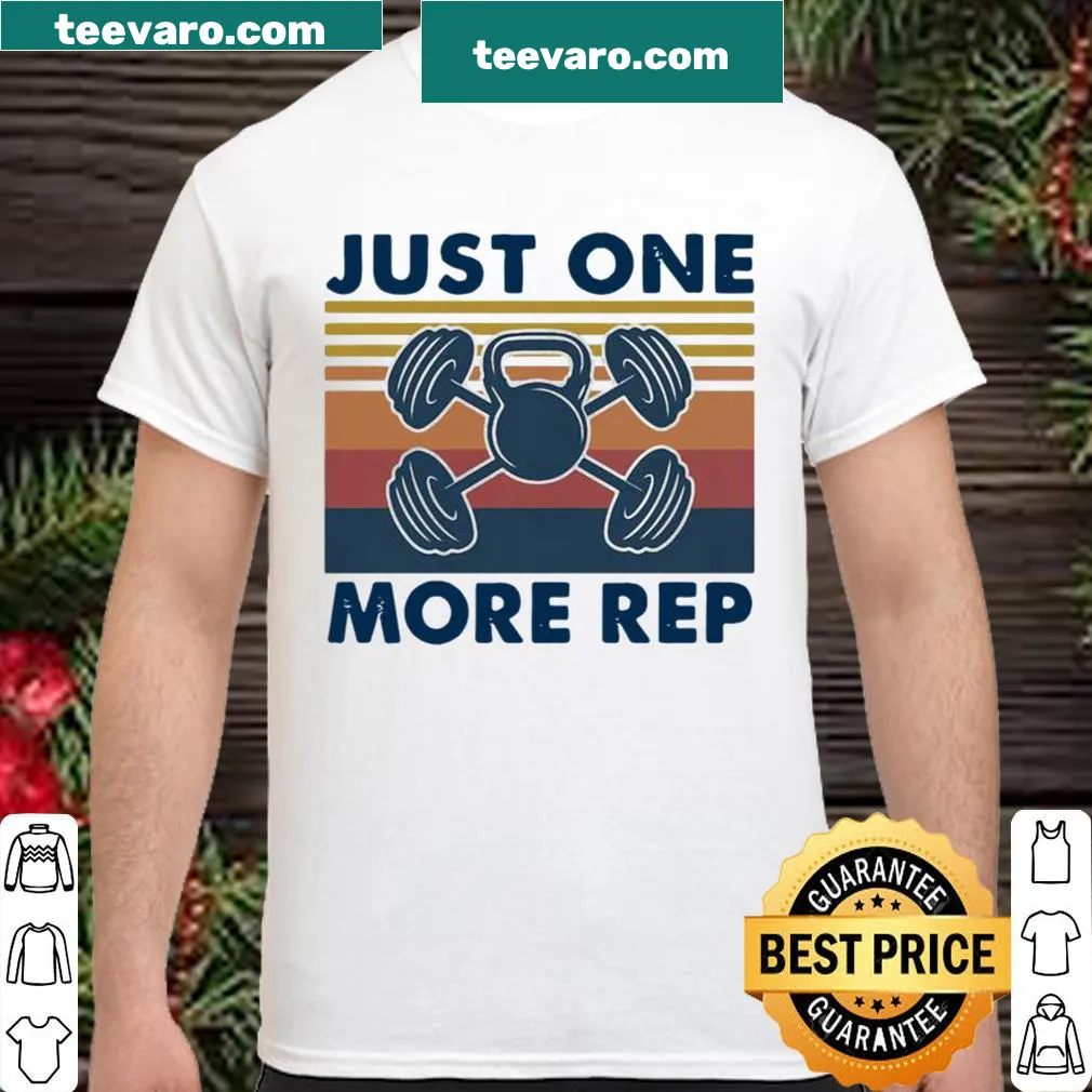 Vintage weight lifting shirt with motivational phrase