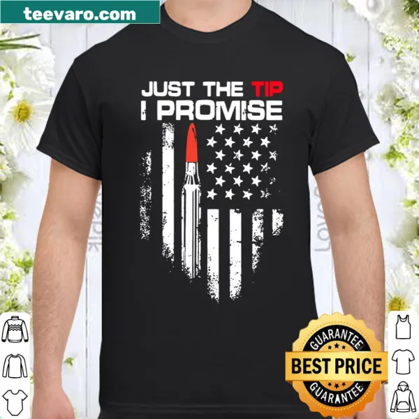 Illustration of American flag with humorous text design