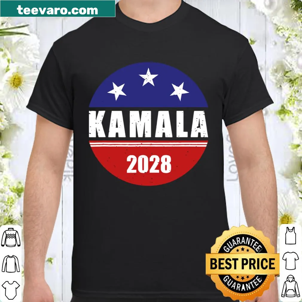 Vintage shirt featuring Kamala 2028 presidential campaign
