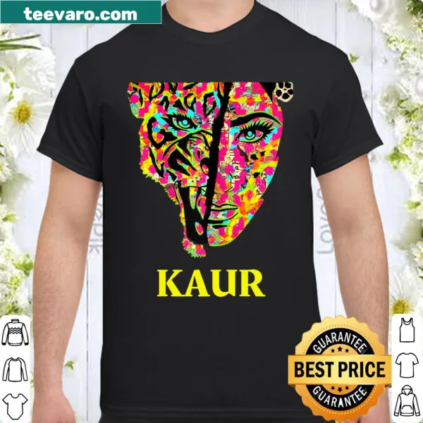 Empowering shirt with 'Kaur Sherni Lion', celebrating Sikh women