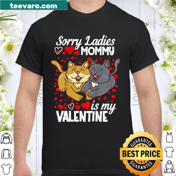 Playful text graphic about mommy being a Valentine