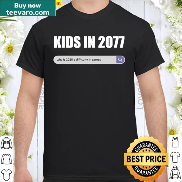 Playful gaming shirt asking about 2020 as a difficulty in games