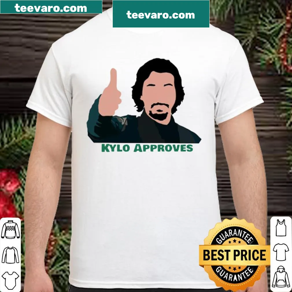 Funny Kylo Ren shirt with an approving expression illustration